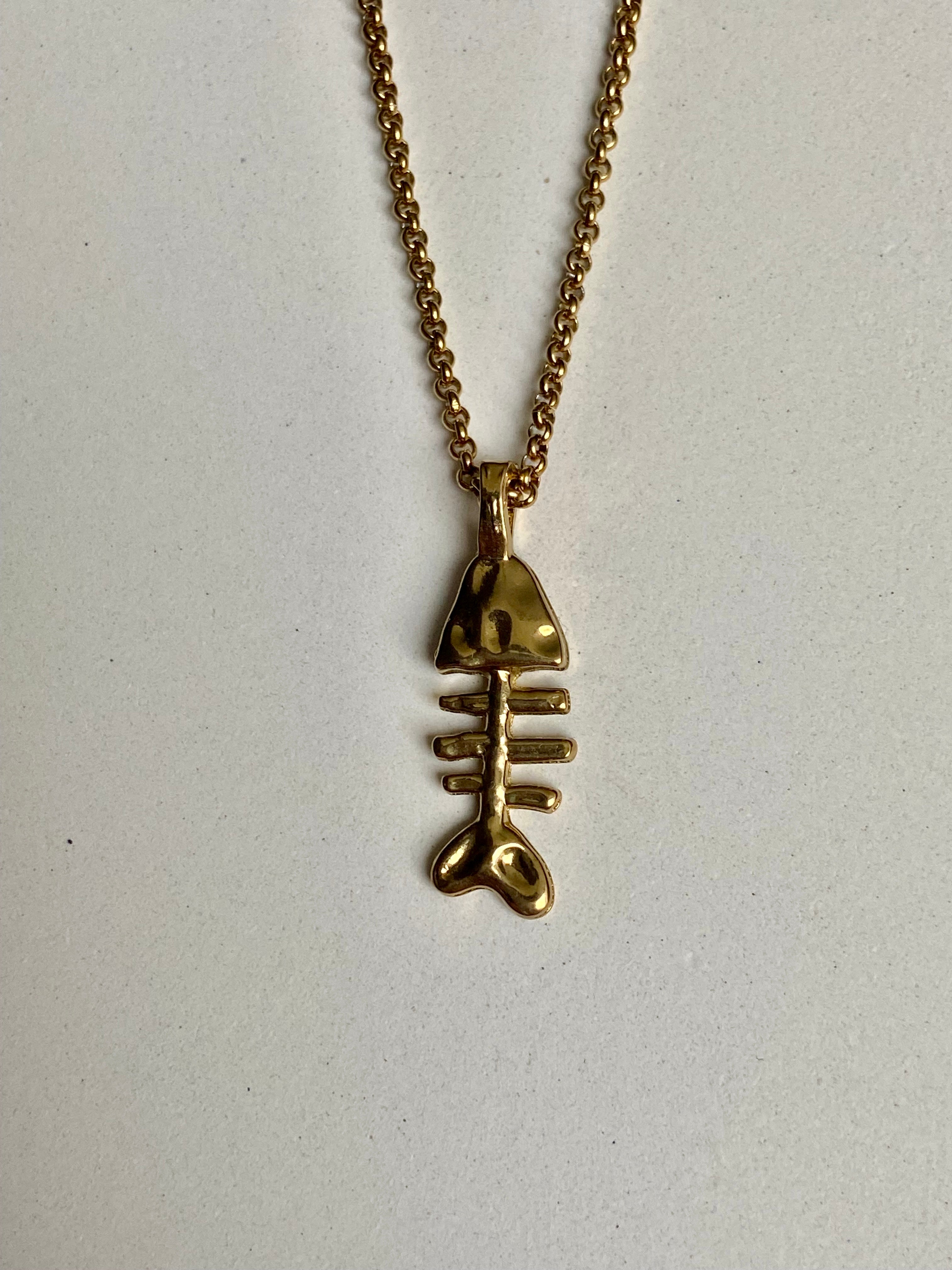 Fish Bones Necklace