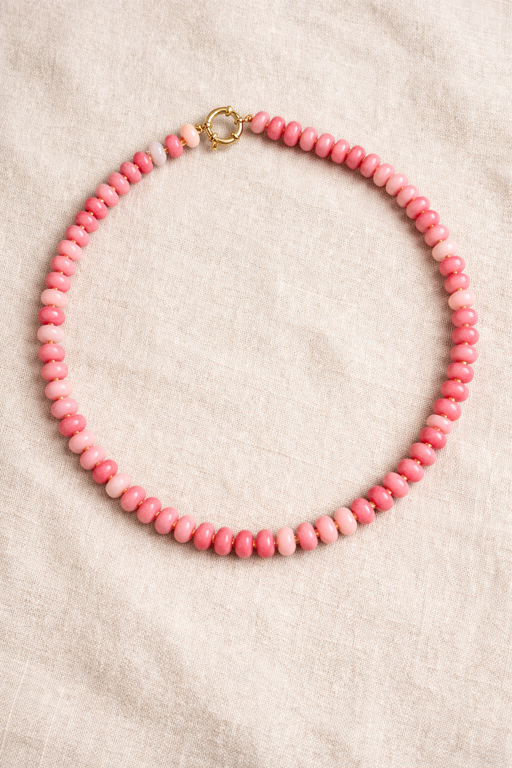 Glistening Strawberries Necklace