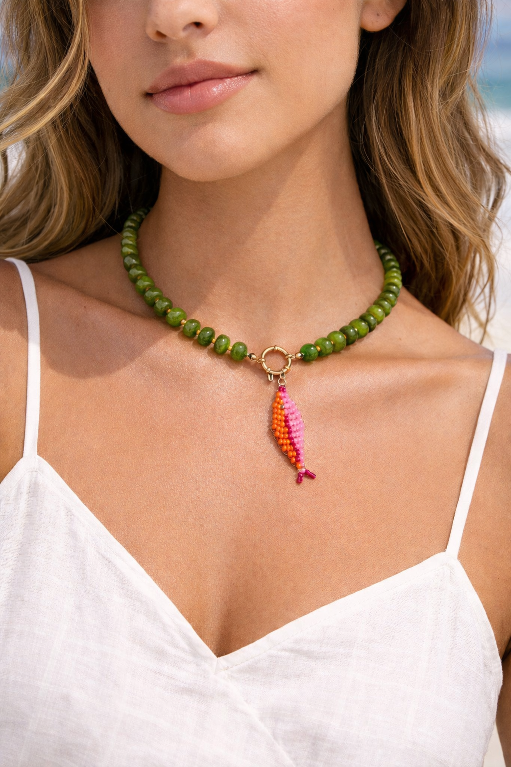 Green Lagoon Necklace