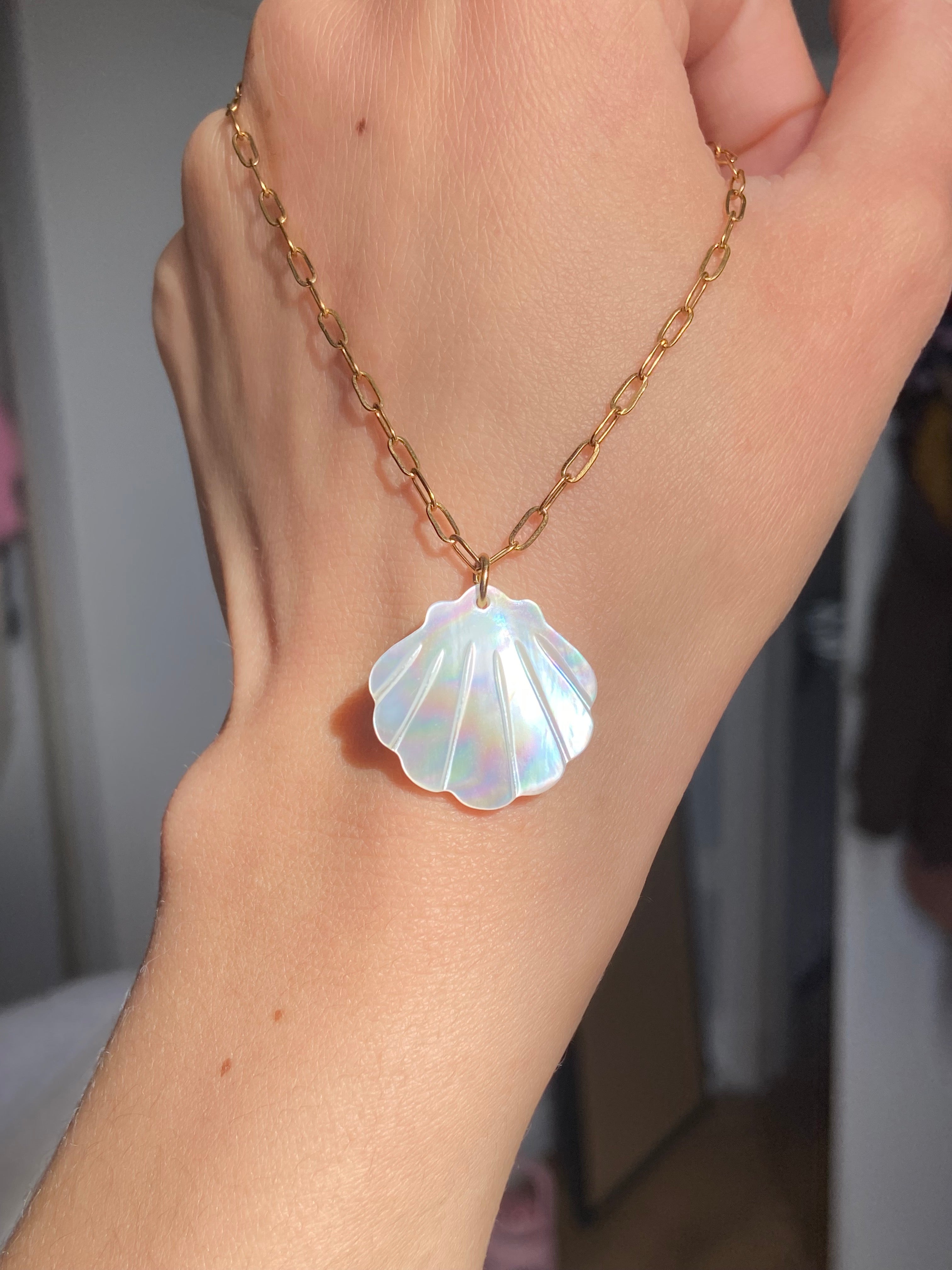 Mother of Pearl Summer Staple Necklace